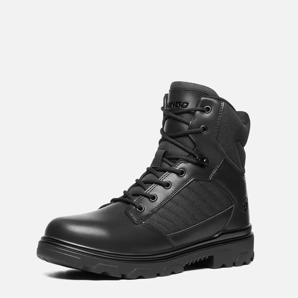 Men's Velocity Zip Steel Toe Work Boots Black image1 Men's Velocity Zip Steel Toe Work Boots Black image1