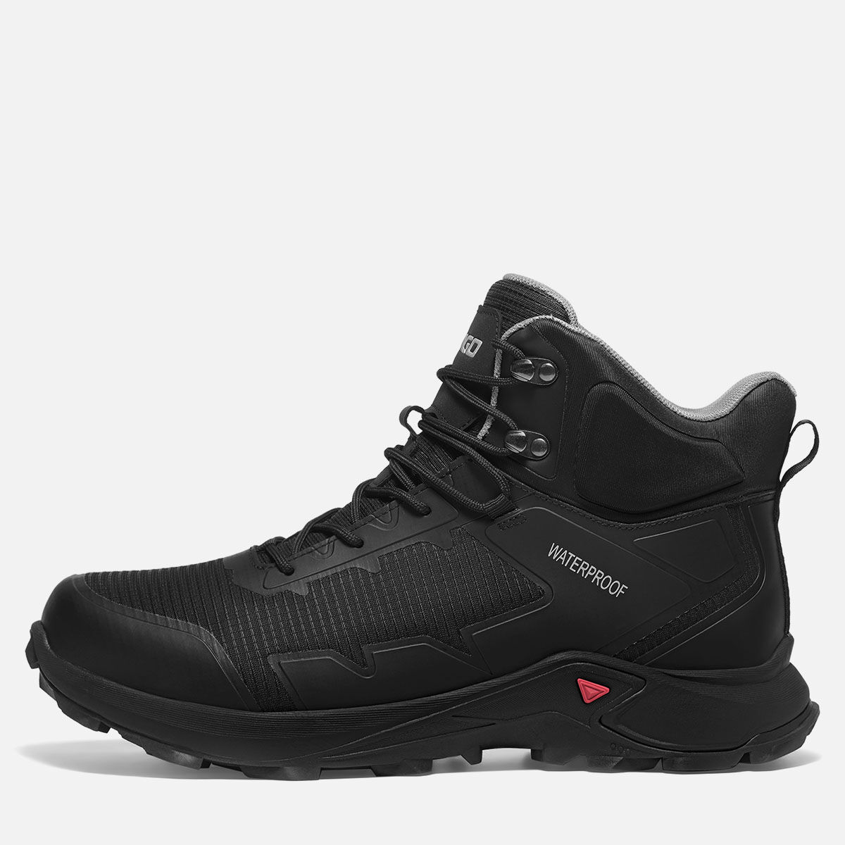 Men's Waterproof Hiking Boots Black image2