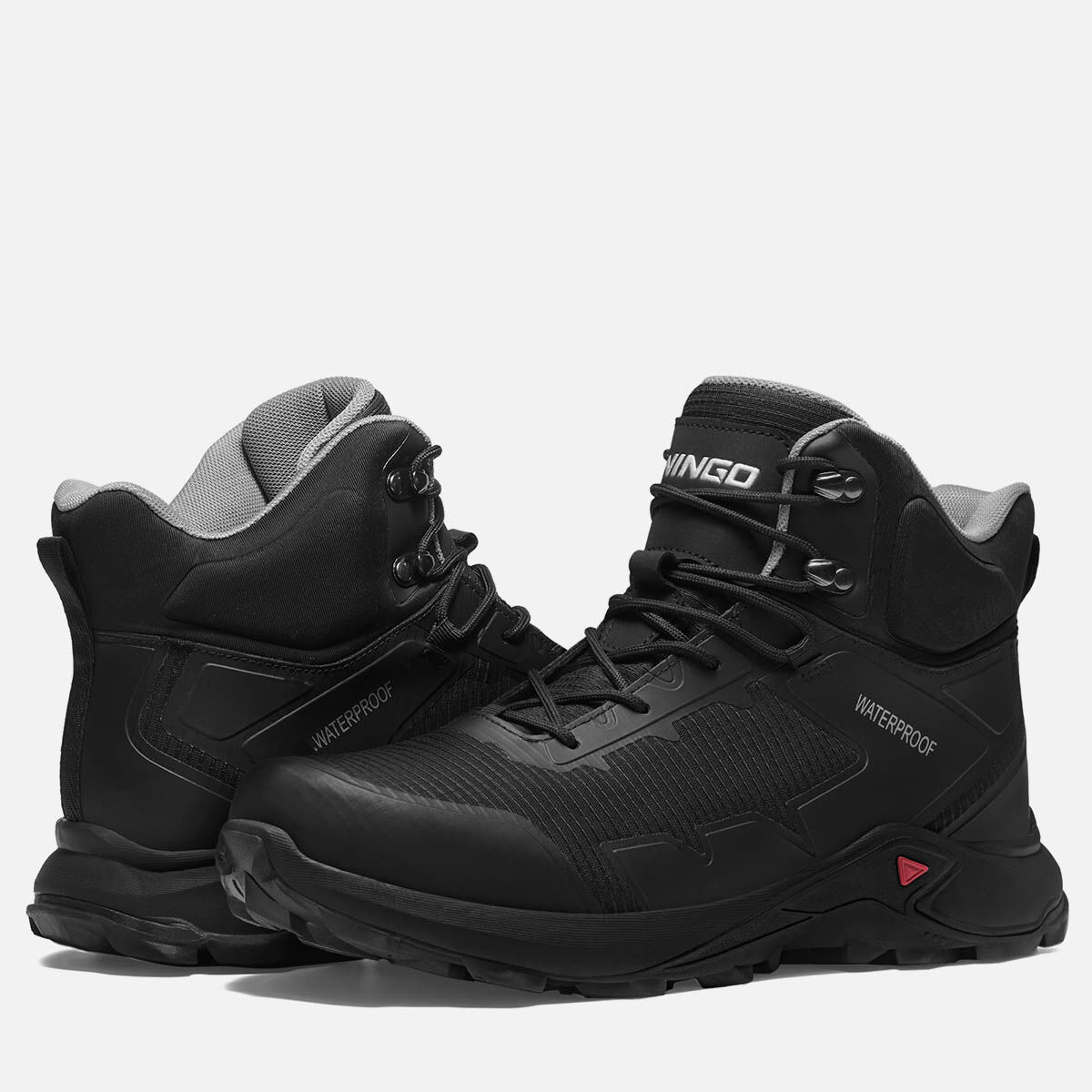 Men's Waterproof Hiking Boots Black image5
