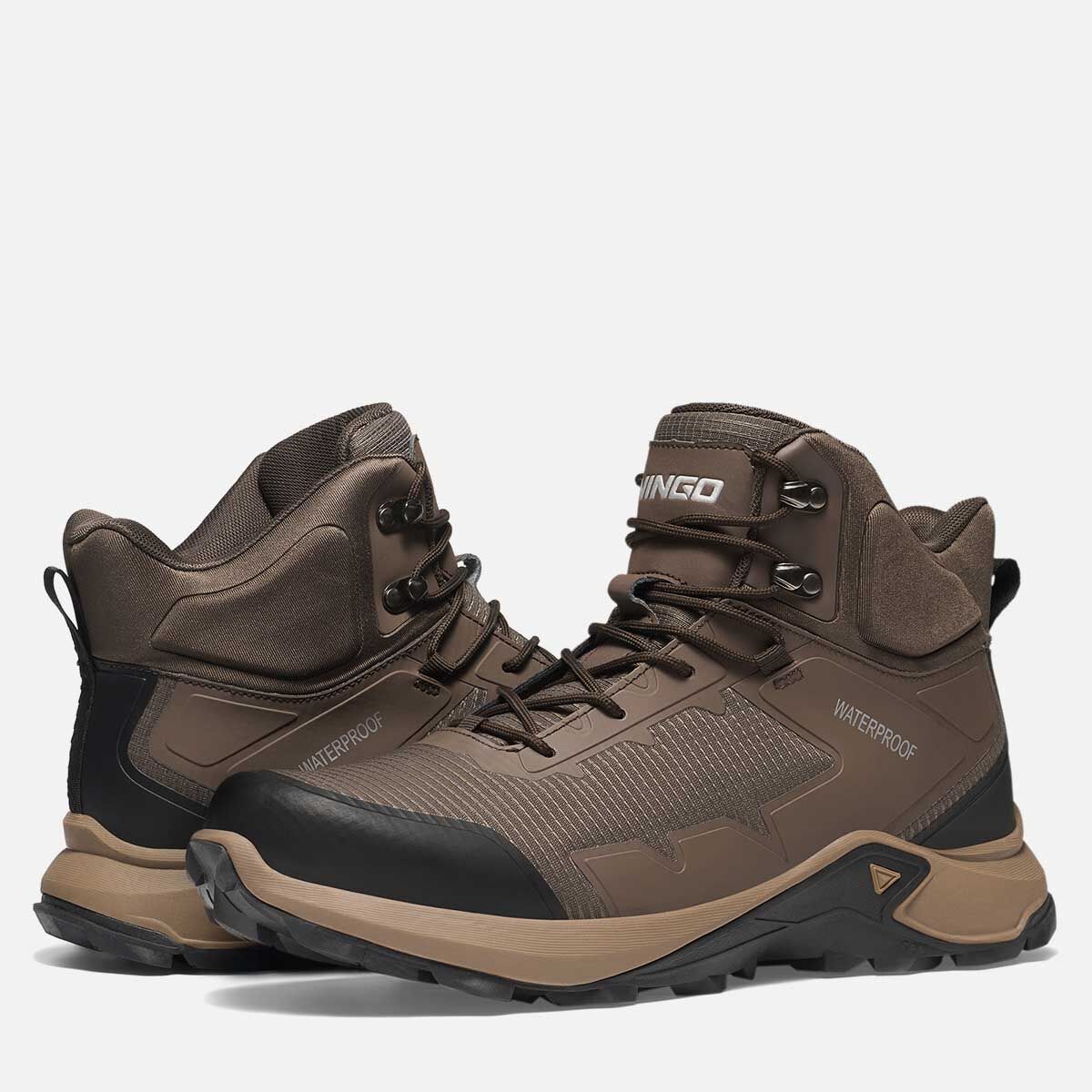 Men's Waterproof Hiking Boots Brown image5