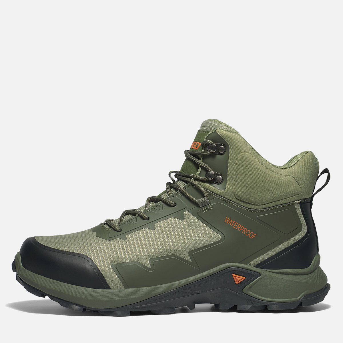 Men's Waterproof Hiking Boots Green image2