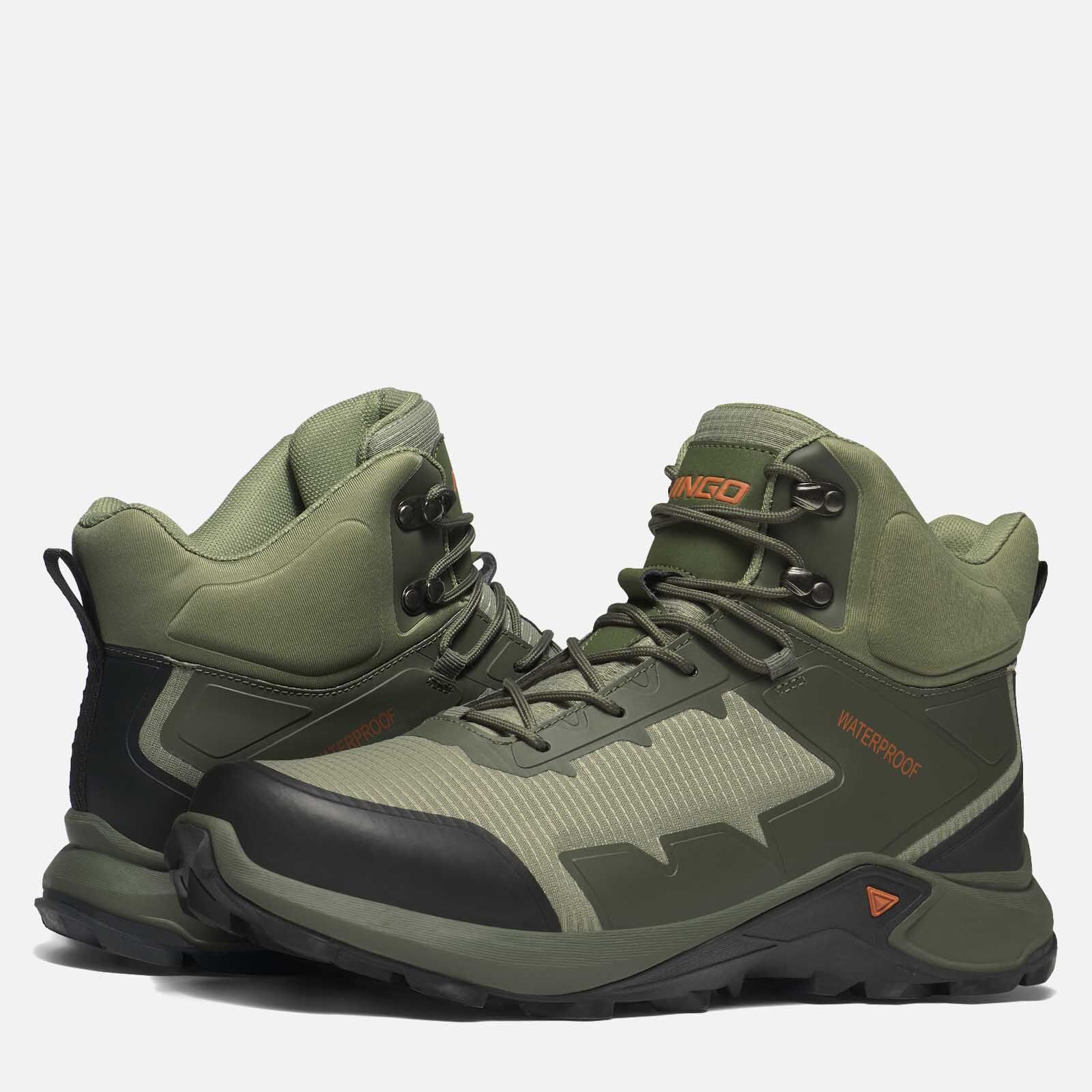 Men's Waterproof Hiking Boots Green image5