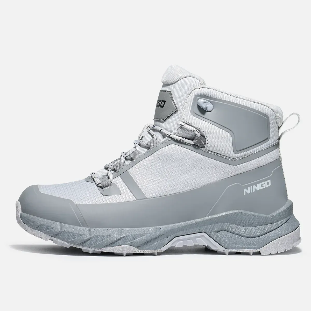 Men's CloudStride Waterproof Hiking Shoes Grey image2