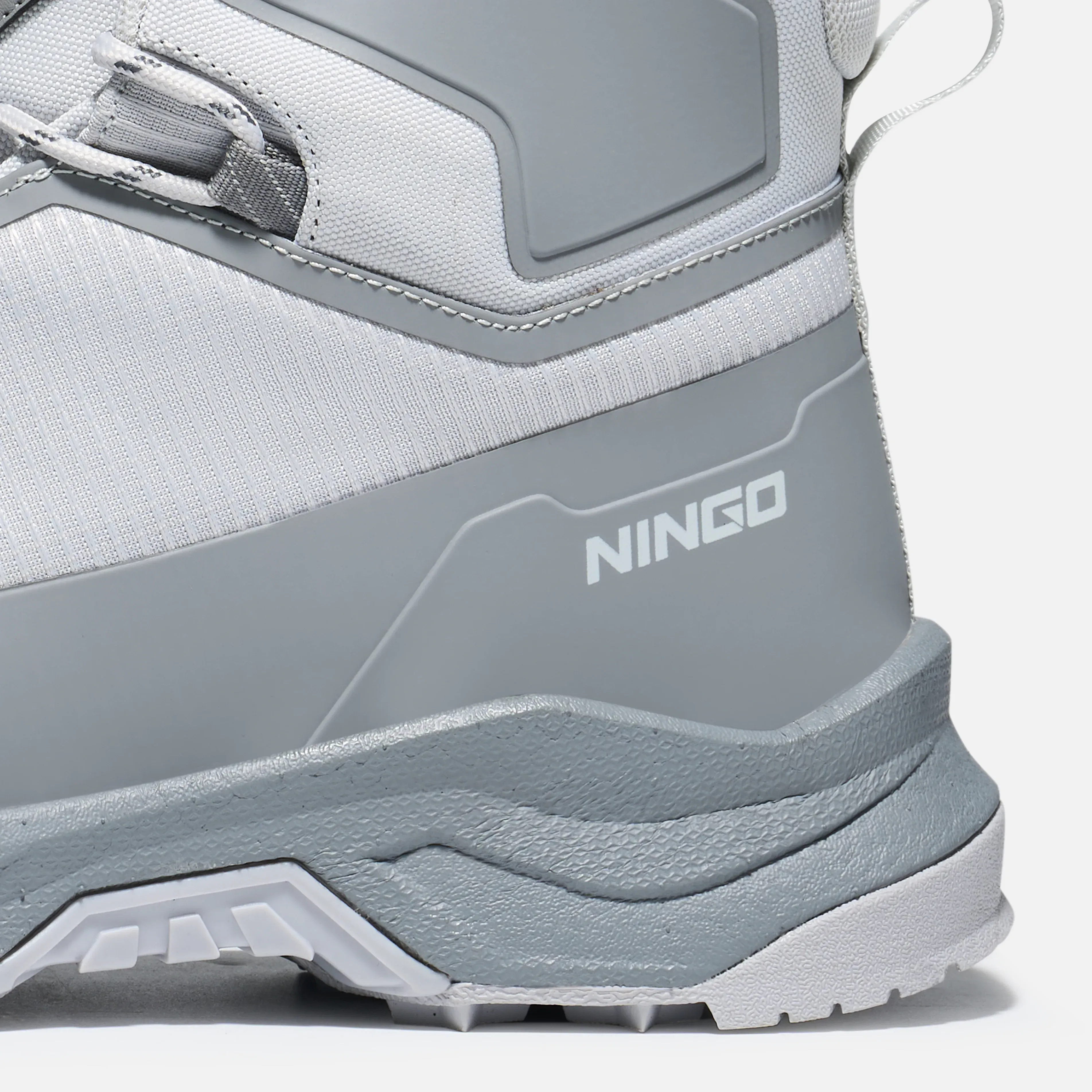 Men's CloudStride Waterproof Hiking Shoes Grey image4