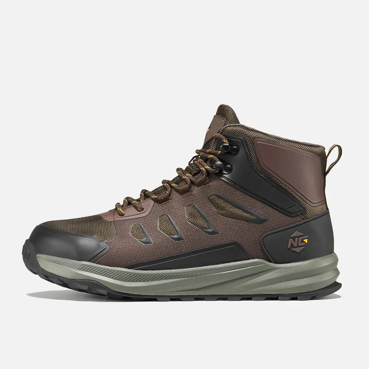 Men's MudTrek Waterproof Hiking Boots Brown image2