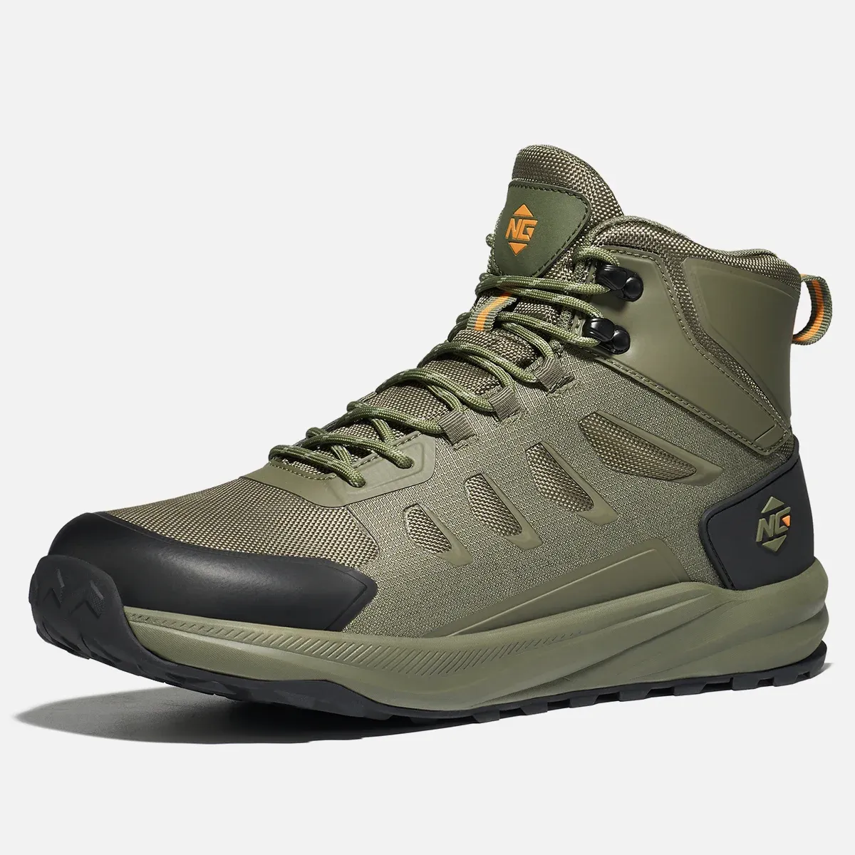 Men's MudTrek Waterproof Hiking Boots Green image1 Men's MudTrek Waterproof Hiking Boots Green image1