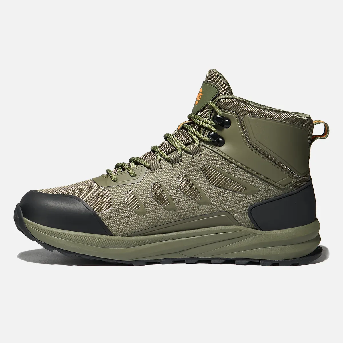 Men's MudTrek Waterproof Hiking Boots Green image2 Men's MudTrek Waterproof Hiking Boots Green image2