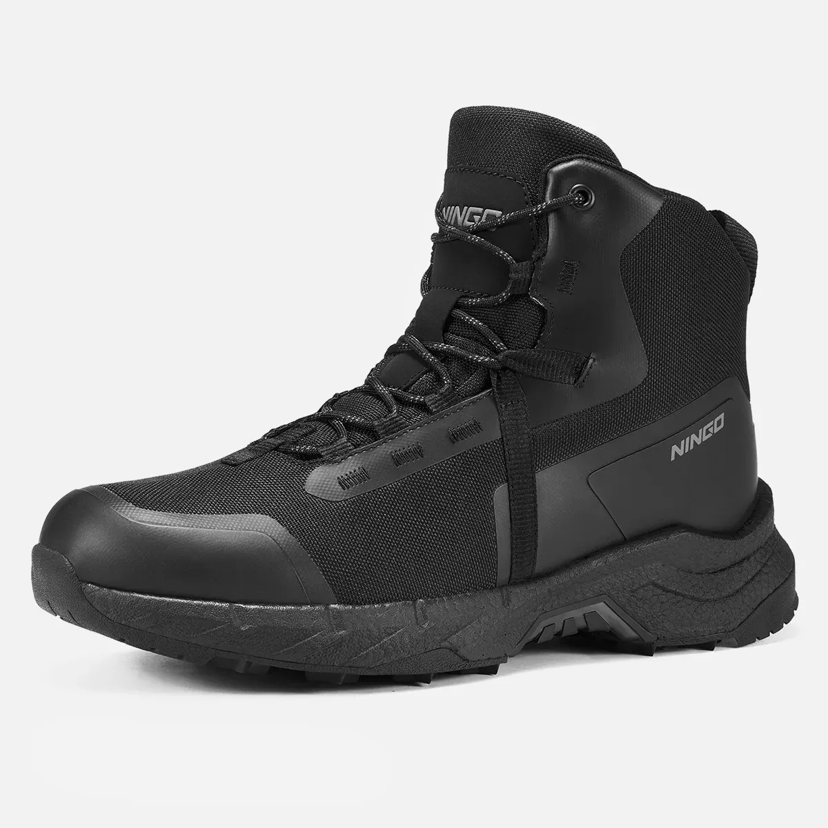 Men's ETPU Impulse Waterproof Tactical Boots Black image1 Men's ETPU Impulse Waterproof Tactical Boots Black image1