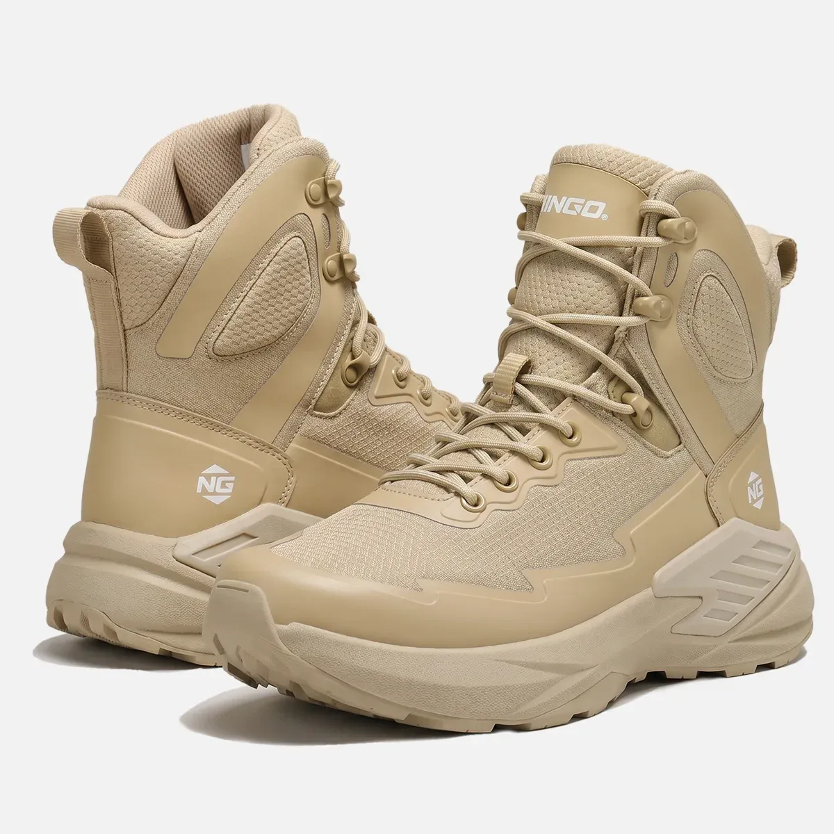 Men's Traverse Waterproof Tactical Boots Khaki image6