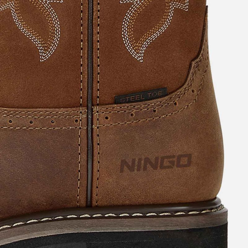 Men's Steel Toe Western Work Boots image6 Men's Steel Toe Western Work Boots image6