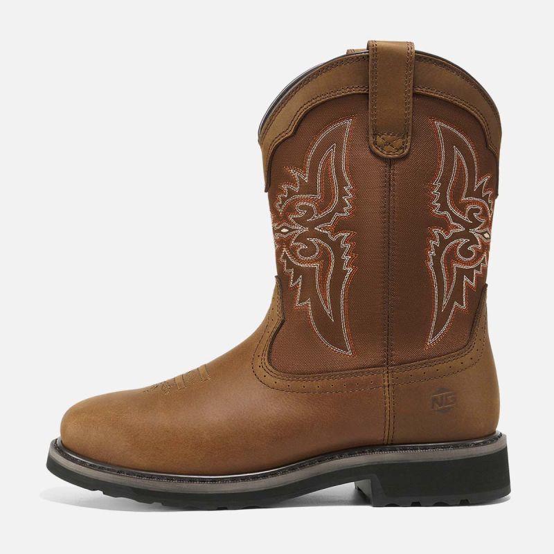 Men's Steel Toe Western Boots image2 Men's Steel Toe Western Boots image2