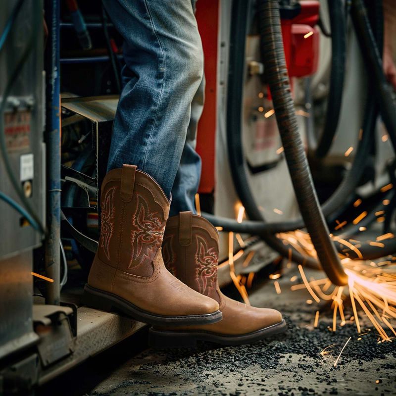 Men's Steel Toe Western Boots image8 Men's Steel Toe Western Boots image8