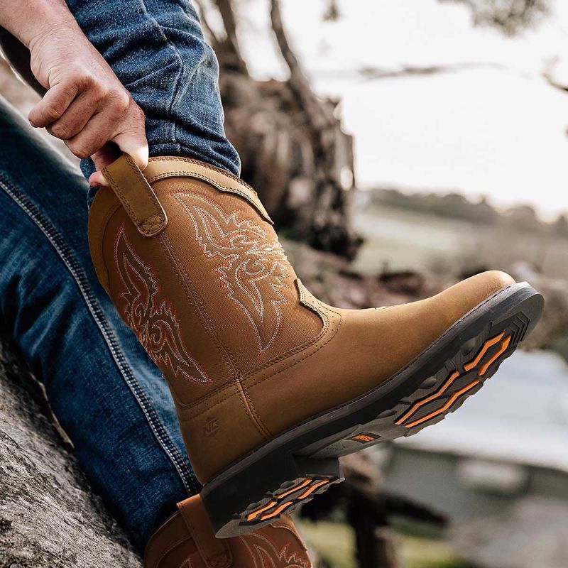 Men's Steel Toe Western Boots image9 Men's Steel Toe Western Boots image9