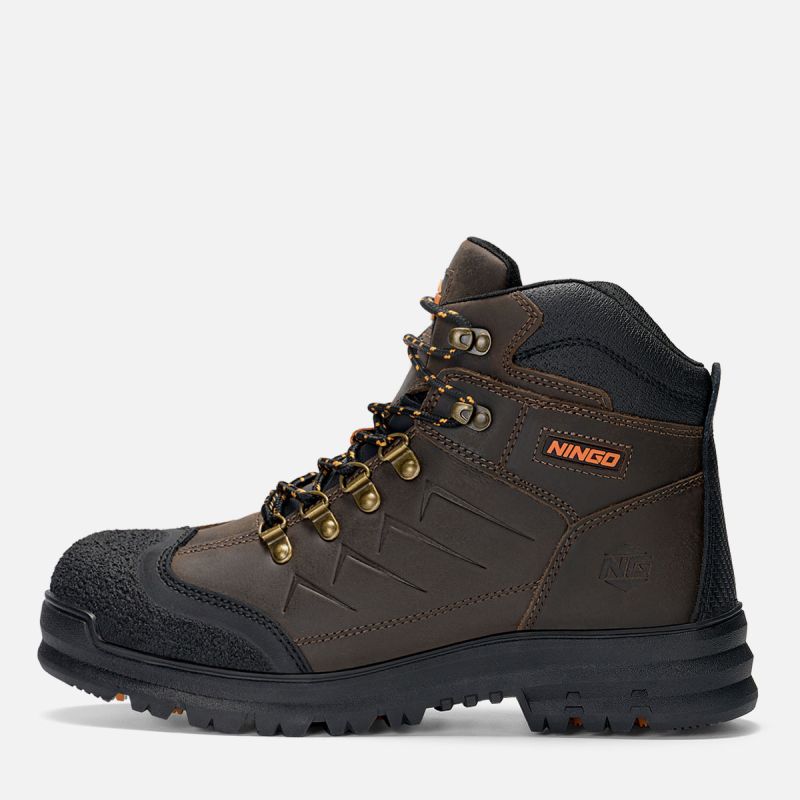 Men's TitanGuard Steel Toe Safety Boots image2 Men's TitanGuard Steel Toe Safety Boots image2
