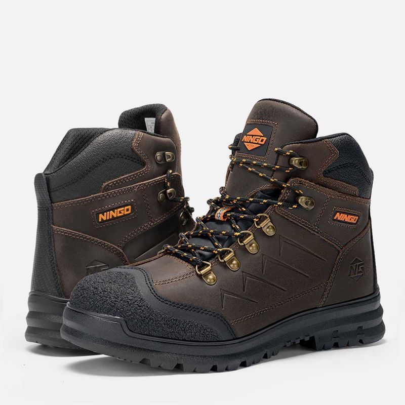 Men's TitanGuard Steel Toe Safety Boots image7 Men's TitanGuard Steel Toe Safety Boots image7
