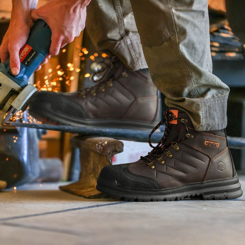 Men's TitanGuard Steel Toe Safety Boots image8 Men's TitanGuard Steel Toe Safety Boots image8