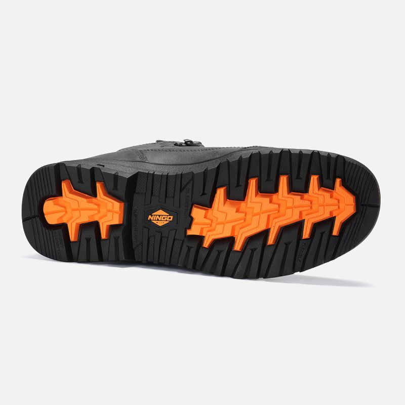 Men's TitanGuard Steel Toe Safety Boots Black image5 Men's TitanGuard Steel Toe Safety Boots Black image5
