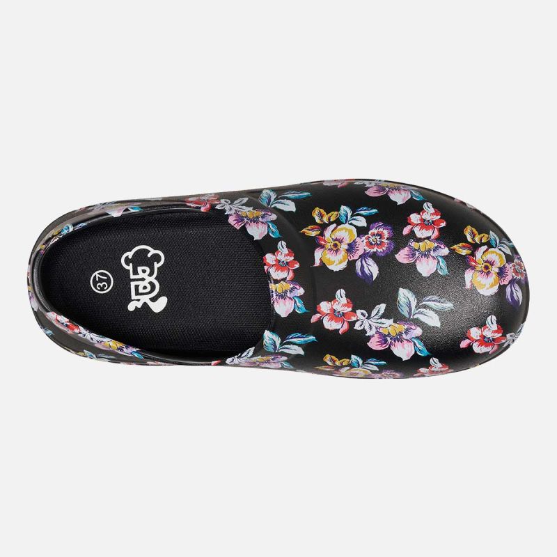Women's Slip-on Work Shoes Printed-2 image3 Women's Slip-on Work Shoes Printed-2 image3