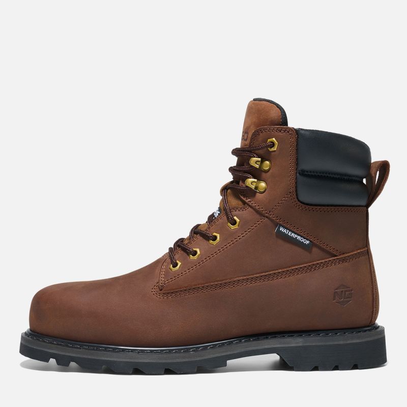 Men's HeritageForge Safety Boots Brown image2 Men's HeritageForge Safety Boots Brown image2