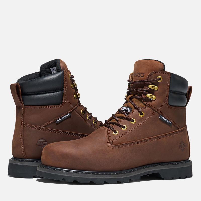 Men's HeritageForge Safety Boots Brown image7 Men's HeritageForge Safety Boots Brown image7
