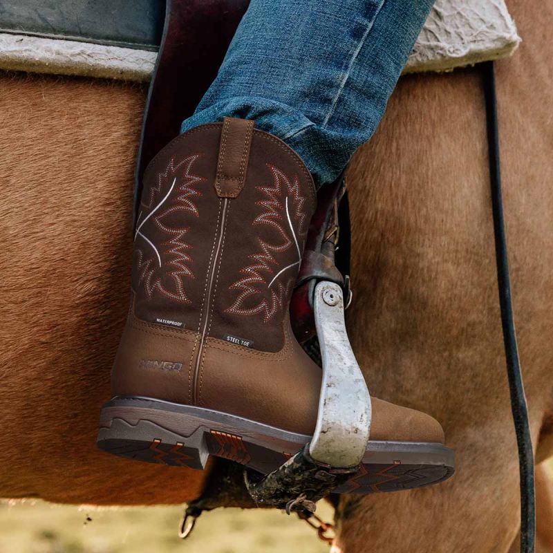 Men's Western Waterproof Steel Toe Boots image9 Men's Western Waterproof Steel Toe Boots image9