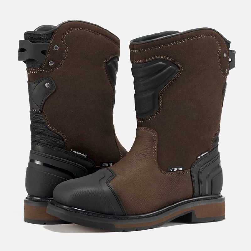 Men's TitanGuard Work Boots Brown image6 Men's TitanGuard Work Boots Brown image6
