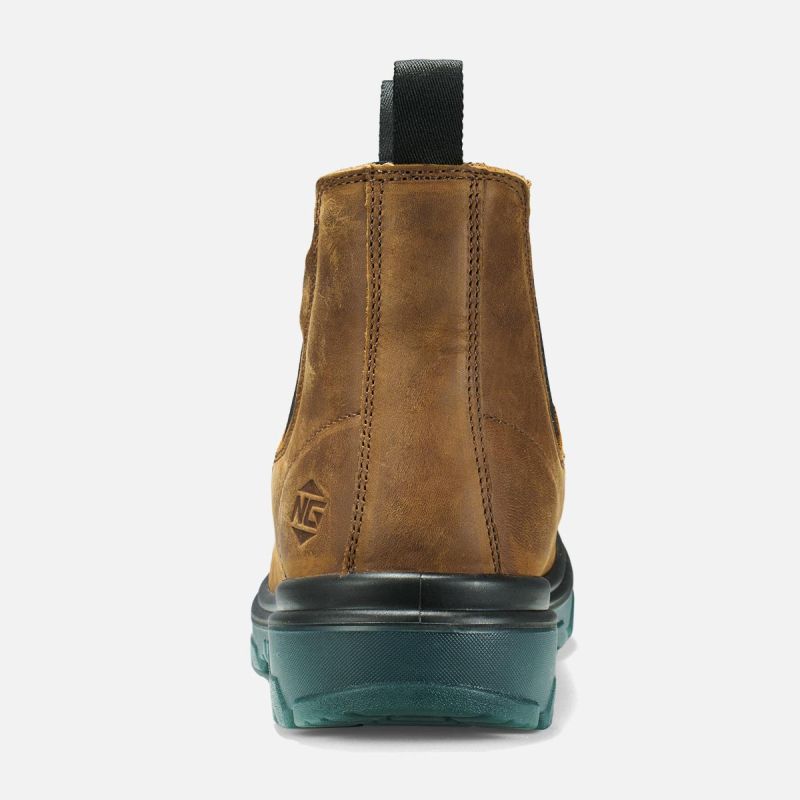 Men's HeritageForge Chelsea Safety Boots Brown image4 Men's HeritageForge Chelsea Safety Boots Brown image4