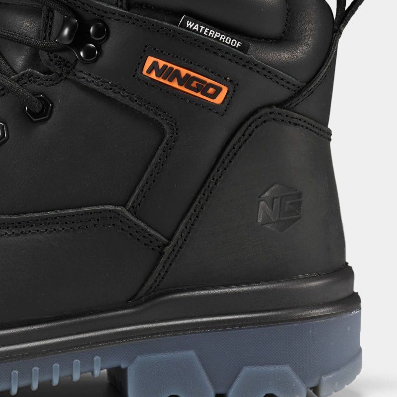 Men's TitanGuard Leather Safety Boots Black image12 Men's TitanGuard Leather Safety Boots Black image12
