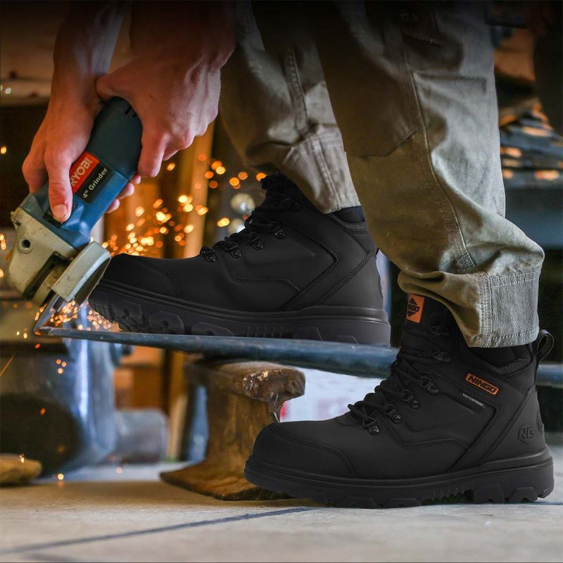 Men's TitanGuard Steel Toe Safety Boots image8 Men's TitanGuard Steel Toe Safety Boots image8