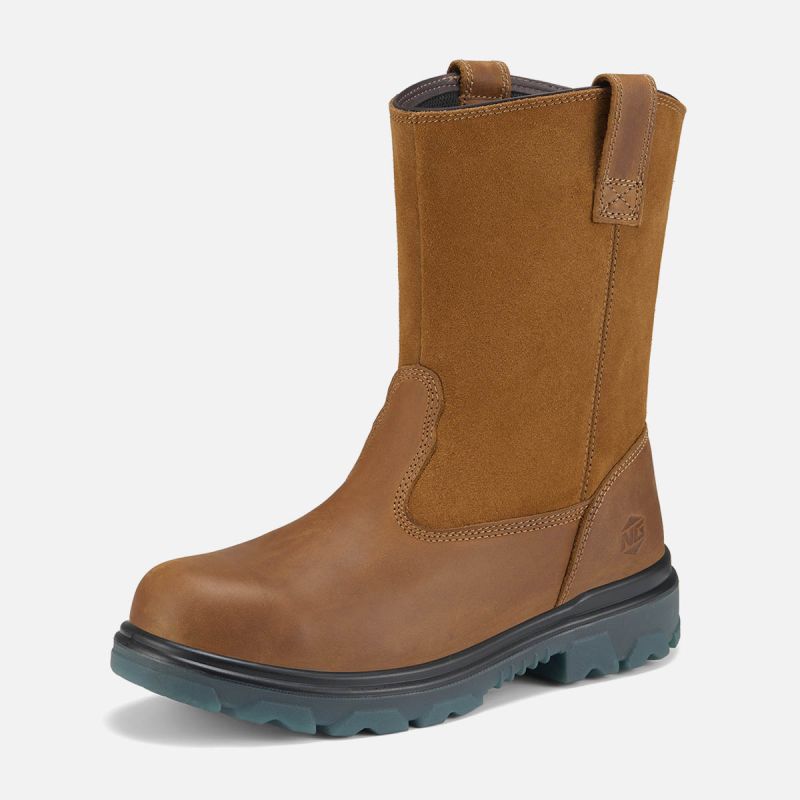 Men's HeritageForge Wellington Safety Boots Camel image1 Men's HeritageForge Wellington Safety Boots Camel image1