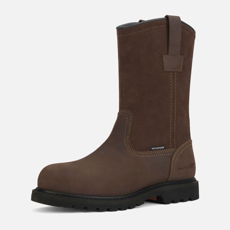 Men's Waterproof Wellington Work Boots image1 Men's Waterproof Wellington Work Boots image1