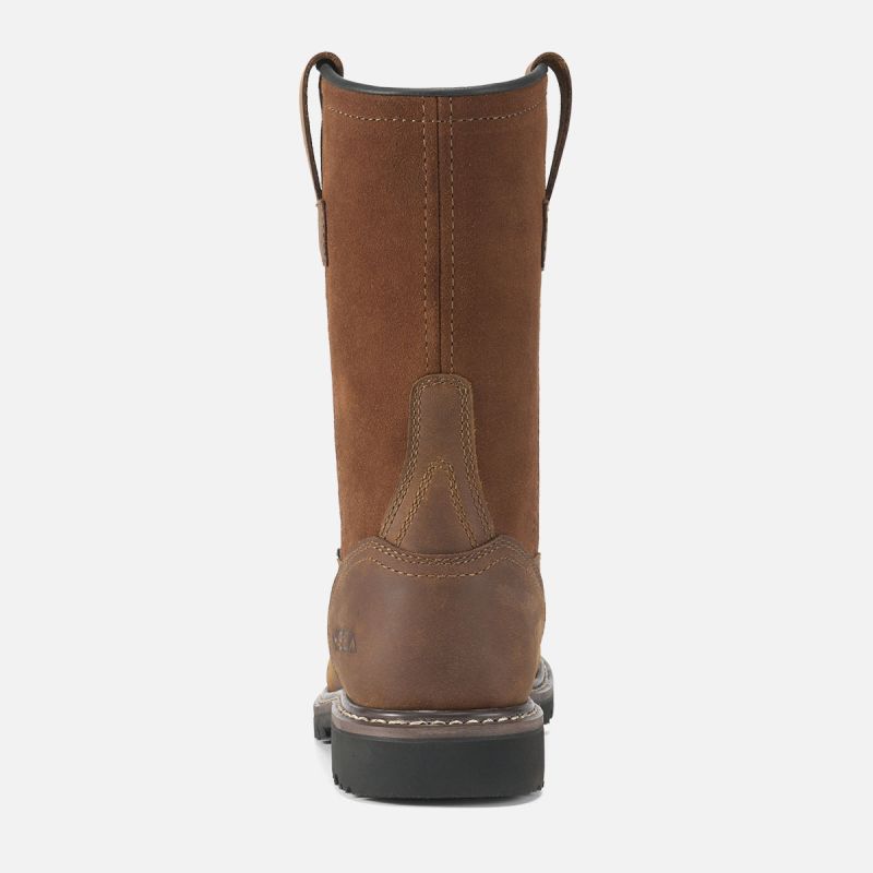 Men's Waterproof Wellington Work Boots Camel image5 Men's Waterproof Wellington Work Boots Camel image5