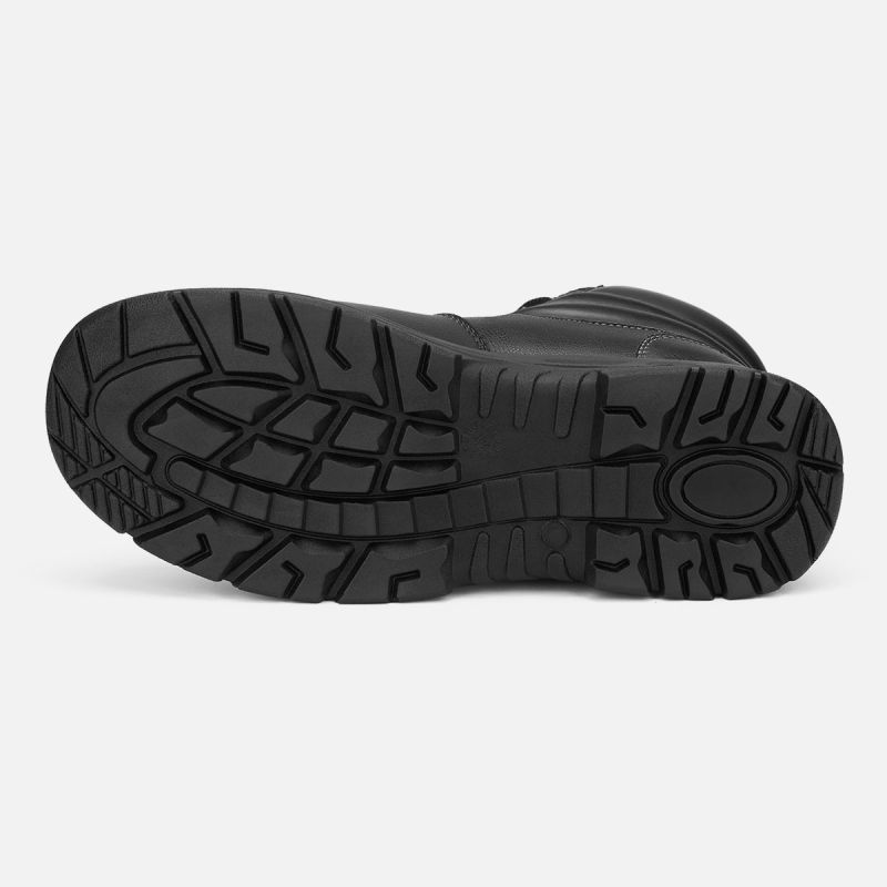 Men's Steel Toe Work Boots Black image4 Men's Steel Toe Work Boots Black image4